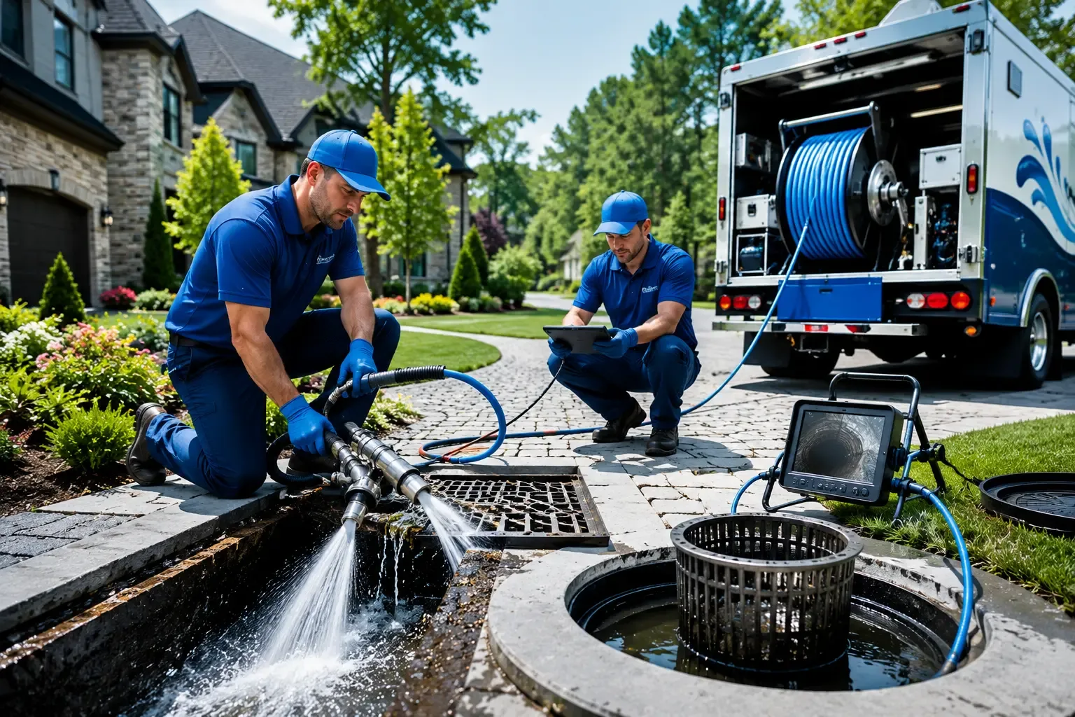 Local outdoor drain cleaning professionals in Snover, MI
